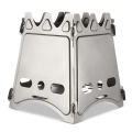 Lixada Compact Folding Titanium Wood Stove for Outdoor Camping Cooking Picnic Wood Burner camping accessories and equipment. 