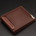 New Men's Wallet Short Multi-function Fashion Casual Draw Card Wallet Card Holders for Men Cardholder Bags with Free Shipping. 
