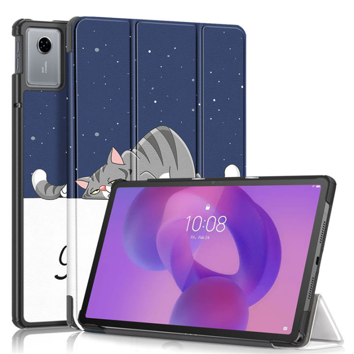 Coque%20For%20%20Idea%20Tab%2011%20Case%20TB336FU%20Trifold%20Magnetic%20Leather%20Stand%20Smart%20Painted%20Cover%20For%20Funda%20Idea%20Tab%2011%20Case%20TB336ZU%20-%20Image%202