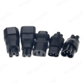 1PCS10A/16A copper IEC320 C5 C6 C7 C8 C9 C13 C14 C15 C19 C20 C21 electrical AC plug PDU chassis server plug socket converter.