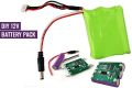 12V battery pack 7000mah, lithium ion battery pack,12v battery, rechargeable battery. 