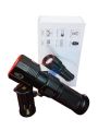 Rechargeable Multi Functional Emergency LED Charge Display X-Balog BL-2211 Imported Super Strong Telescopic zoom Torch Flashlight Laser LED Torch 2km Range 26,400 mAh Battery Power Bank and waterproof. 