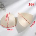 Swimsuit Padding Inserts Women Clothes Accessories Foam Triangle Sponge Pads Chest Cups Breast Bra Bikini Inserts Chest Pad.