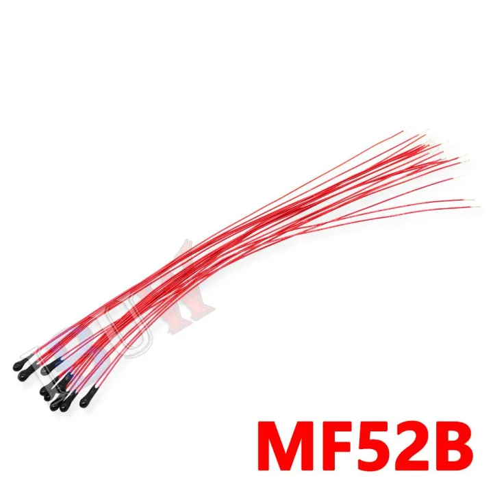 10PCS%20NTC%20Thermistor%20Thermal%20Resistor%20MF52B%20MF52D%2010K%20100K%20Probe%20strap%20wire%20B3950%20B3435%201%25%2010CM%20Temperature%20control%20sensor%20-%20Image%203