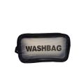 Portable Cosmetic Bag Large Capacity Dust Proof Make Up Storage Handbags PVC Fashion Transparent Travel Bags. 