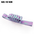 Elastic Yoga Resistance Band Pilates Dance Stretching Belt Fitness Sport Exercise Pull Strap Belt Beginner Multi-Functional Band. 