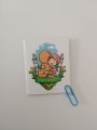 Eid Mubarak (a) Mini Cards - Pack of 5 - Size (5 x 5) cm. 