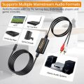 Neoteck 192kHz Digital to Analog Audio Converter Optical Toslink to RCA Audio Adapter Male Connector DAC Converter. 