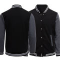 Black Gray White Solid Color Jacket Loose Oversize S-5XL Clothes Men Women Baseball Uniform Street Coat Warm Fleece Soft Jackets.
