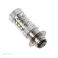 High brightness motorcycle headlight bulb P15D H6 80W 6500K 16LED bulb fog light far and near bulb single claw. 