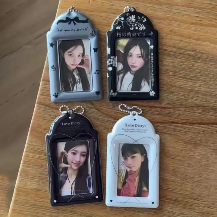 Multifunction%20%20Photocard%20Holder%20PVC%20with%20Keychain%20Photocard%20Case%20Cute%20Original%203%20Inch%20Mini%20Photo%20Holder%20Students%20-%20Image%202