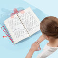 1pcs Book Clip Simple Reading Stand Note Clamp Anti-Flip Folder Fixed Reading Holder Office Study Tool for Desk.
