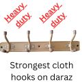 Heavy Duty & very strong Cloth hanging hooks, Garments Hangers, khonti,  engineered with heavy Guage mild steel sheet and rod and finished with smooth Best quality Metalic Paints. 