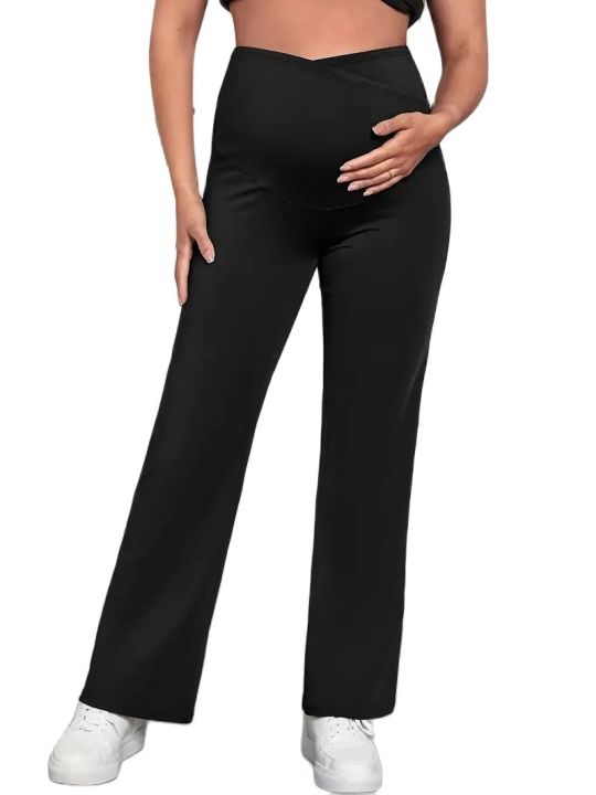 Sports Casual Maternity Pants Spring Autumn Thin Belly Pants Clothes for Pregnant Women Preganncy Trousers Clothing