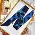 1PC Korean Autumn Hot Sale Fashion Luxurious Ladies Leisure Decoration Twill Long Strip Streamer Silk Scarf Tie Bind bag Ribbon. 