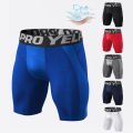 Men's Sports Fitness Shorts Gym Training Quick-Drying Compression Leggings Cycling Shorts Basketball Running Short Workout Tight.