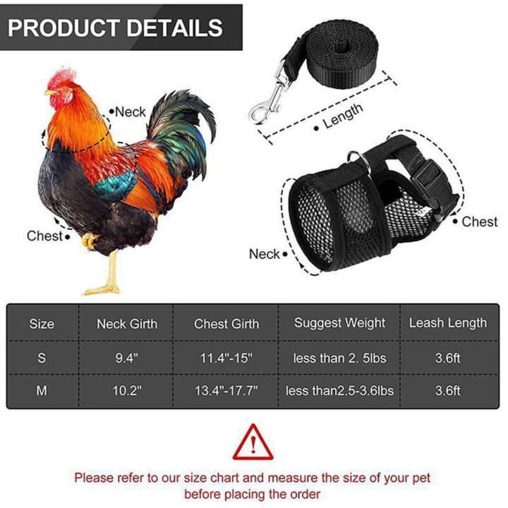 Pet%20Adjustable%20Harness%20Leash%20for%20Chicken%20Puppy%20Comfortable%20Breathable%20Pet%20Vest%20for%20Small%20Dogs%20Duck%20Goose%20Training%20Accessories%20-%20Image%202