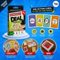 Imported Monopoly Deal Card Game (Easy to learn and play with friends and family).