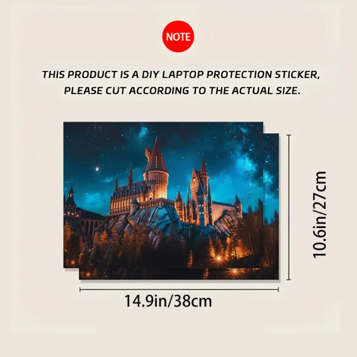 Pack%20of%202,%20Magic%20Castle%20Laptop%20Stickers,%20Computer%20Case,%20Scratch%20Resistant%20Self-Adhesive%20Durable,%20Easy%20to%20Install%20and%20Remove,%20-%20Image%205