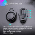 ANTUSI Wireless Theft Bike Motorcycle Alarm Security System Bicycle Motion Sensor Rechargeable Multipurpose Alert Device. 