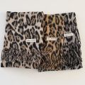 Fashion Leopard Tassels Shawl Imitation Cashmere Thickened Foulard Pashmina Hijabs Windproof Winter Warm Scarf Neck Warmer. 