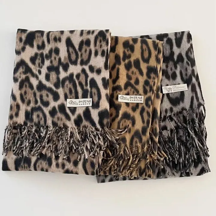 Fashion%20Leopard%20Tassels%20Shawl%20Imitation%20Cashmere%20Thickened%20Foulard%20Pashmina%20Hijabs%20Windproof%20Winter%20Warm%20Scarf%20Neck%20Warmer%20-%20Image%205