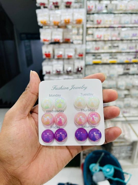 Women's%20Earrings%2012%20Pack%20Fashion%20Jewelry%20Accessory%20Set%20-%20Image%205