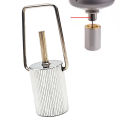 Outdoor Camping Fill Adapter Gas Lantern Tank Copper Fill Adapter For New Practical Camping Fill Adapter.