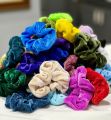 6 pcs Velvet Scrunchie for Volumize Hijab Jura Scrunchie Hair ties Hands Scrunchie for Women and girls. 