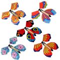 10Pcs Magic Flying Butterfly Fairy Flying Toys Wind Up Butterfly Toys Great Surprise Party Great Surprise Gift Magic Tricks. 