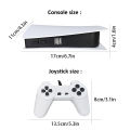 GS5 8-bit TV Video AV Output USB Plug and Play Support 200+ Nostalgia Game Console Electronic Mini Classic Retro Game Station.