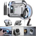 For AirPods 4 Generation Case Magnetic Automatic Lock with Phone Stand&Cleaning Kit for Airpods 4 with Active Noise Cancellation. 
