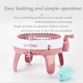 Sentro Knitting Machine Craft Project 40 Needle Hand Knitting Machine Kit for Knitting Craft Such as Scarves/Hats/Sweaters/Glove. 
