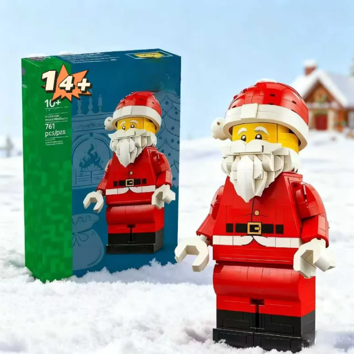 MOC's Christmas bestseller Santa Claus handicraft building blocks DIY ...