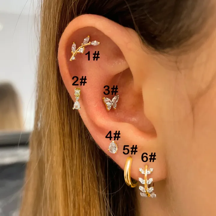 Cartilage%20Stainless%20Steel%20Stud%20Women's%20Earrings%202023%20Septum%20Piercing%20Zircon%20Butterfly%20Ear%20Hoop%20Lobe%20Tragus%20helix%20Jewelry%20-%20Image%208