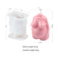 Artistic Naked Body Figure Silicone Soap Mould Pregnant Woman Wax 3D Female Oblique Shoulder Man Candle Mold Fragrant Decoration. 