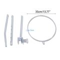 Adjustable Mosquito Net Stand Holder Clip-on Baby Bed Mosquito Net Mounting Support Ring Rack Stand Set. 