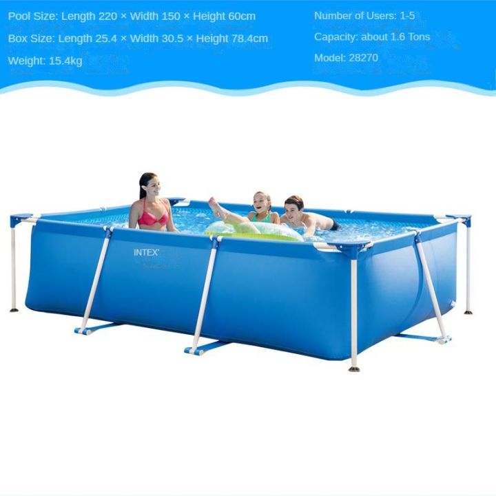 Intex%20%20swimming%20pool%203m%20x%202m%20rectangular%20metal%20frame%20swimming%20paddling%20pool%20-%20Image%202