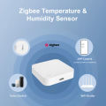 Ewelink ZigBee Smart Thermometer Hygrometer Controller Temperature Humidity Sensor Battery Powered APP Control For Alexa Google. 