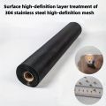 1pc 304 Stainless Steel Mesh Roll - Durable, Rust-Resistant & Fireproof, Ideal for Door & Window Protection, Insect-Repelling,.
