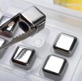 Stainless Steel 304 Reusable Ice Cube Set. 