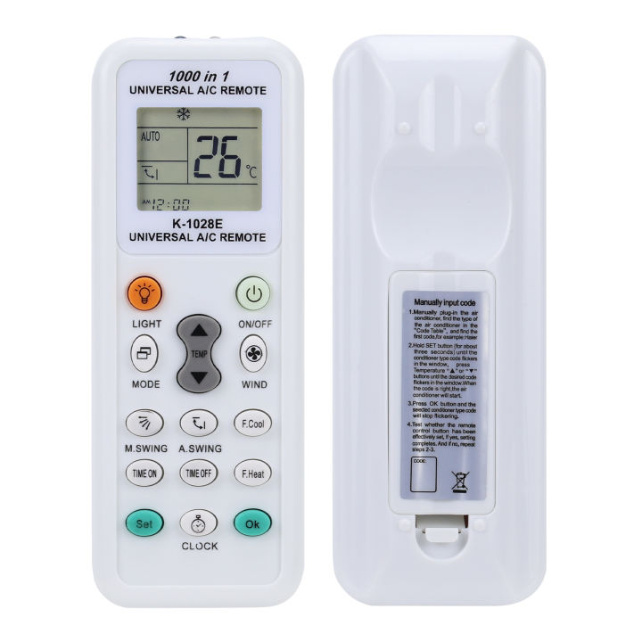 Universal Remote Control for AC, 1000-in-1,Compatible with Haier ...