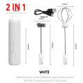 MINI Milk Frother USB Rechargeable 3 Speeds Foam Maker Coffee Whisk Mixer Electric Handle Blender Egg Beater Hot Cooking Tools. 