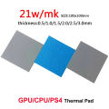 Ldpcsj 24W/Mk Gpu Cpu Thermal Pad Radiator Cooling Conductive Silicone Pad 80X40/100X100Mm High Quality Thermal Pad Heat Insulation. 