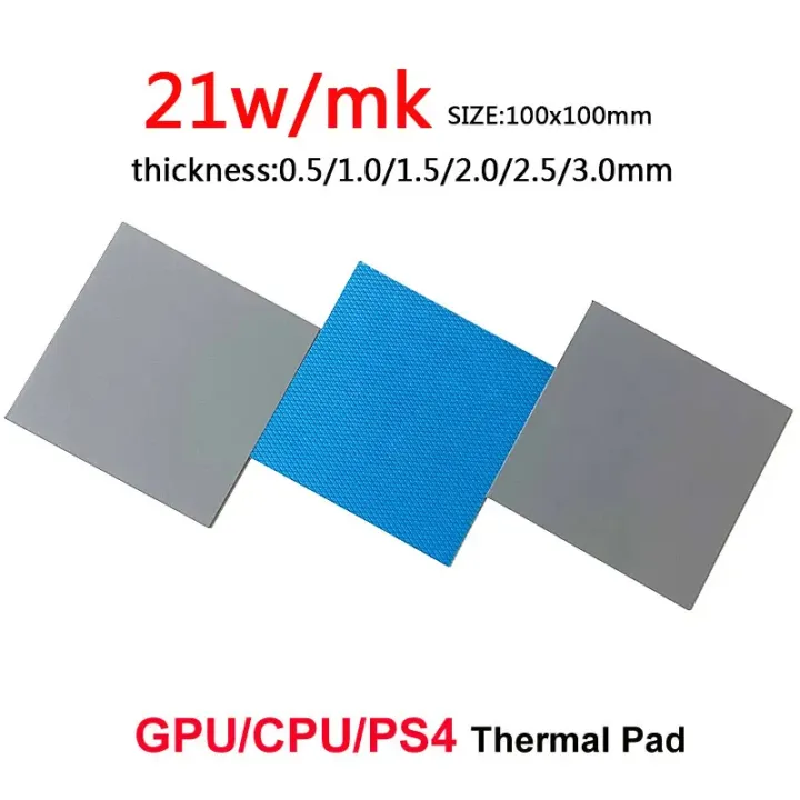 Ldpcsj%2024W/Mk%20Gpu%20Cpu%20Thermal%20Pad%20Radiator%20Cooling%20Conductive%20Silicone%20Pad%2080X40/100X100Mm%20High%20Quality%20Thermal%20Pad%20Heat%20Insulation%20-%20Image%202