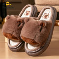 Cute Platform Slippers for Women EVA Sole Memory Foam Soft Home Shoes Capybara Animal Warm Comfortable Designer Bedroom. 