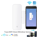 Tuya Smart WiFi Door Sensor Door Open/Closed Detector Home Alarm Security Protection Smart Life Control Via Alexa Google Home. 
