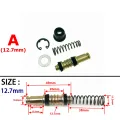 Motorcycle Clutch Brake Pump 11mm 12.7mm 14mm 16mm Piston Plunger Repair Kits Set Master Cylinder Piston Rigs Repair Accessories. 