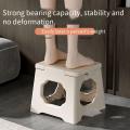 Folding Portable Mazar Plastic Small Stool for Shoes for Adults and Children's Stools Home Space-saving Outdoor. 