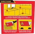 HIT Rat/Mouse Glue Pad - No Smell, Non Poisonous, Easy to Use. 